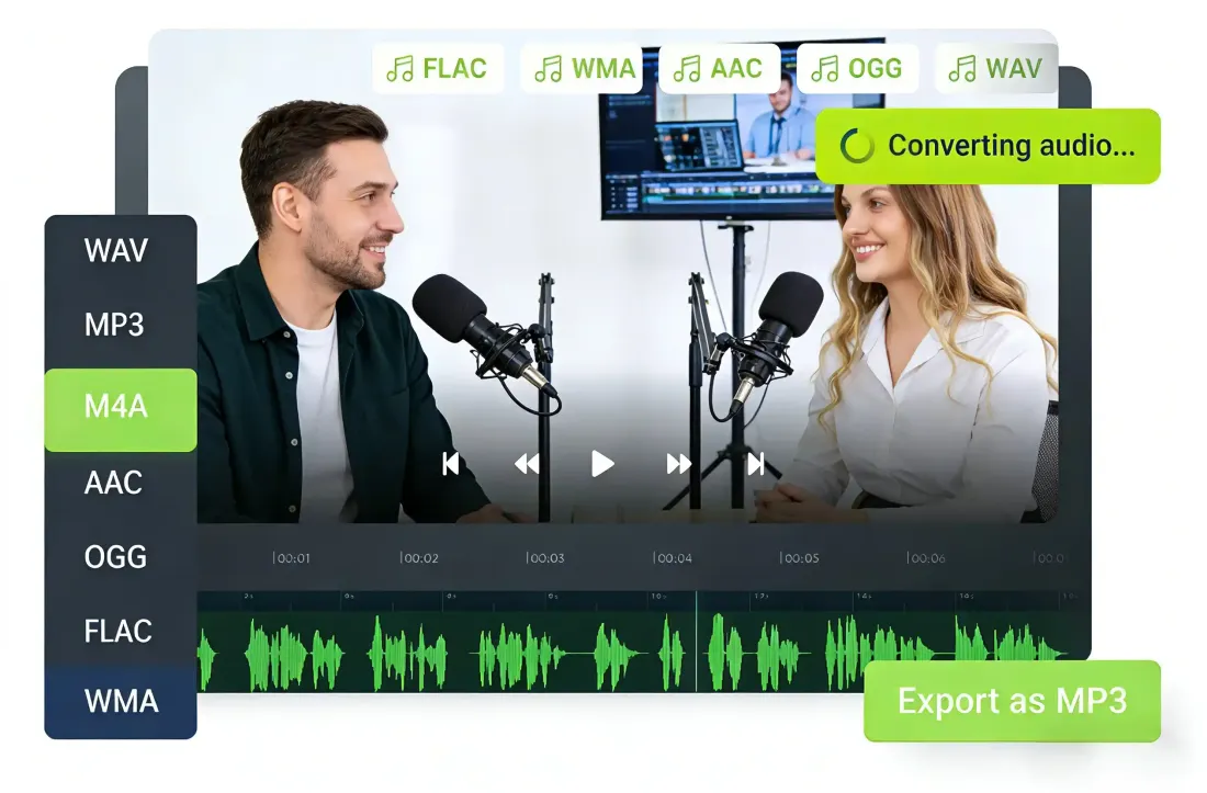 Online Audio Converter for Video and Audio Files