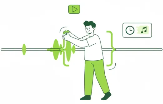 Kontrolle über die Timeline