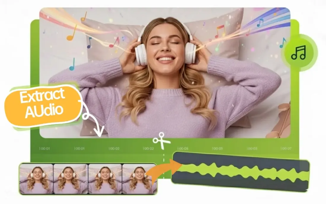 Extract Audio from Video in Seconds