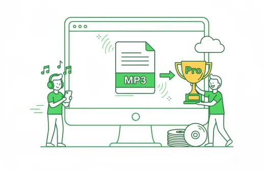 きれいな MP3 出力