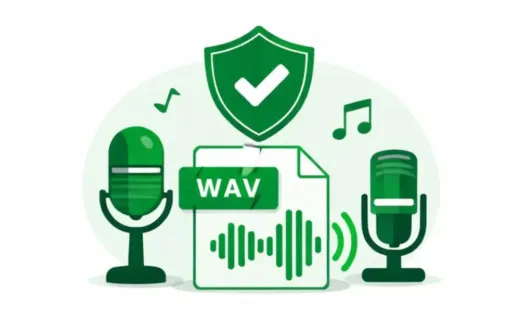 WAV-Ausgabe für klare Ergebnisse